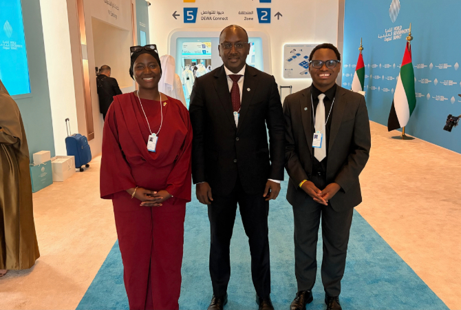 Happy and Diarra in Dubai